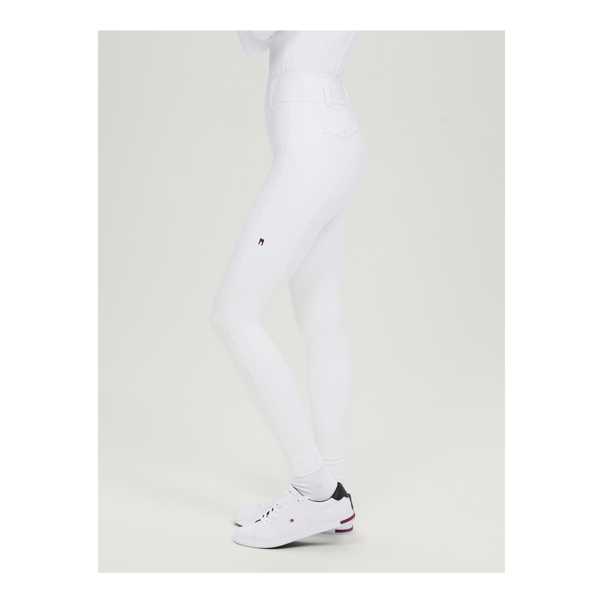 Tommy Hilfiger Equestrian Pantalon d'équitation Highland à coupe ajustée aux genoux pour femmes