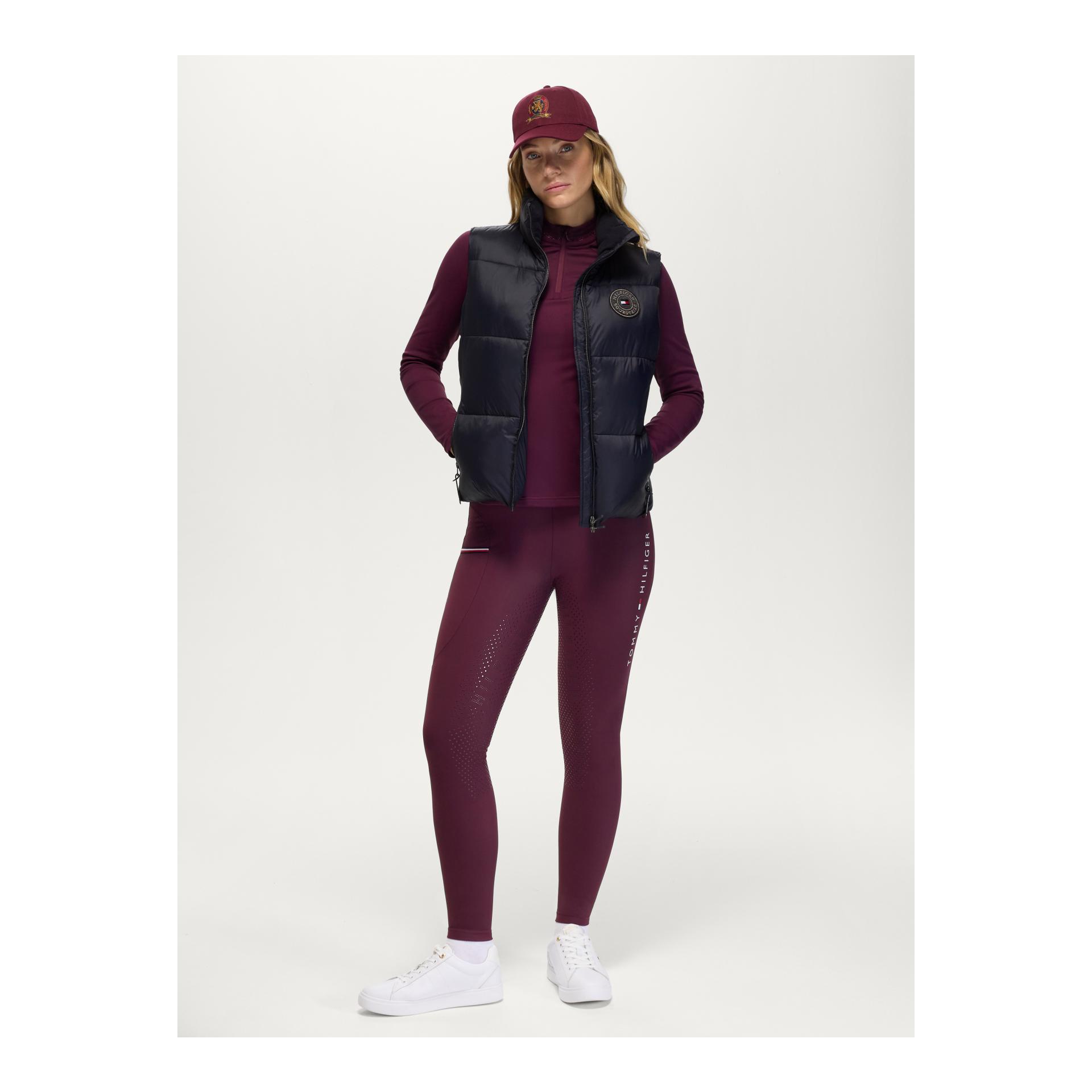 Tommy Hilfiger Equestrian Gilet sans manches matelassé femme Everett
