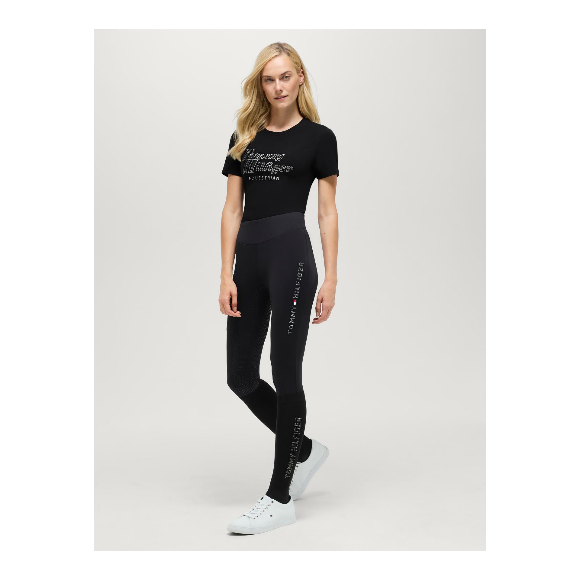 Tommy Hilfiger Equestrian T-shirt à strass Malibu pour femme