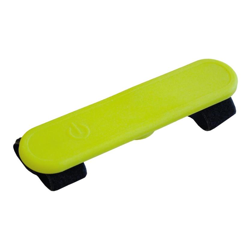 Nobby Autocollant LED en silicone « Flash » - jaune