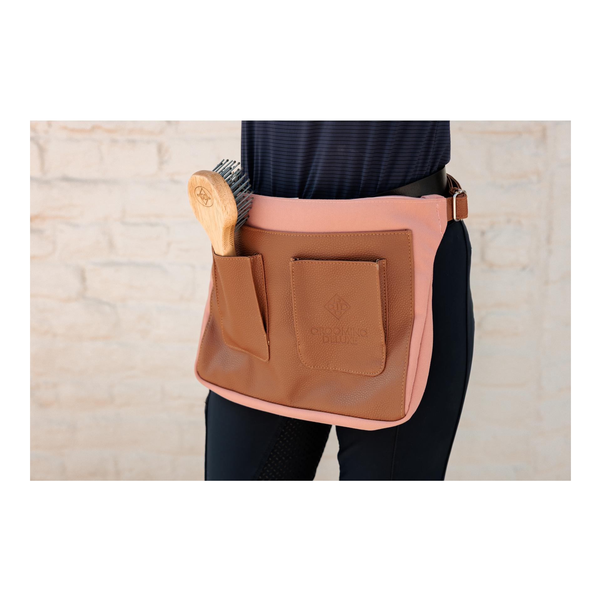 Grooming Deluxe Sac banane à tresser en toile