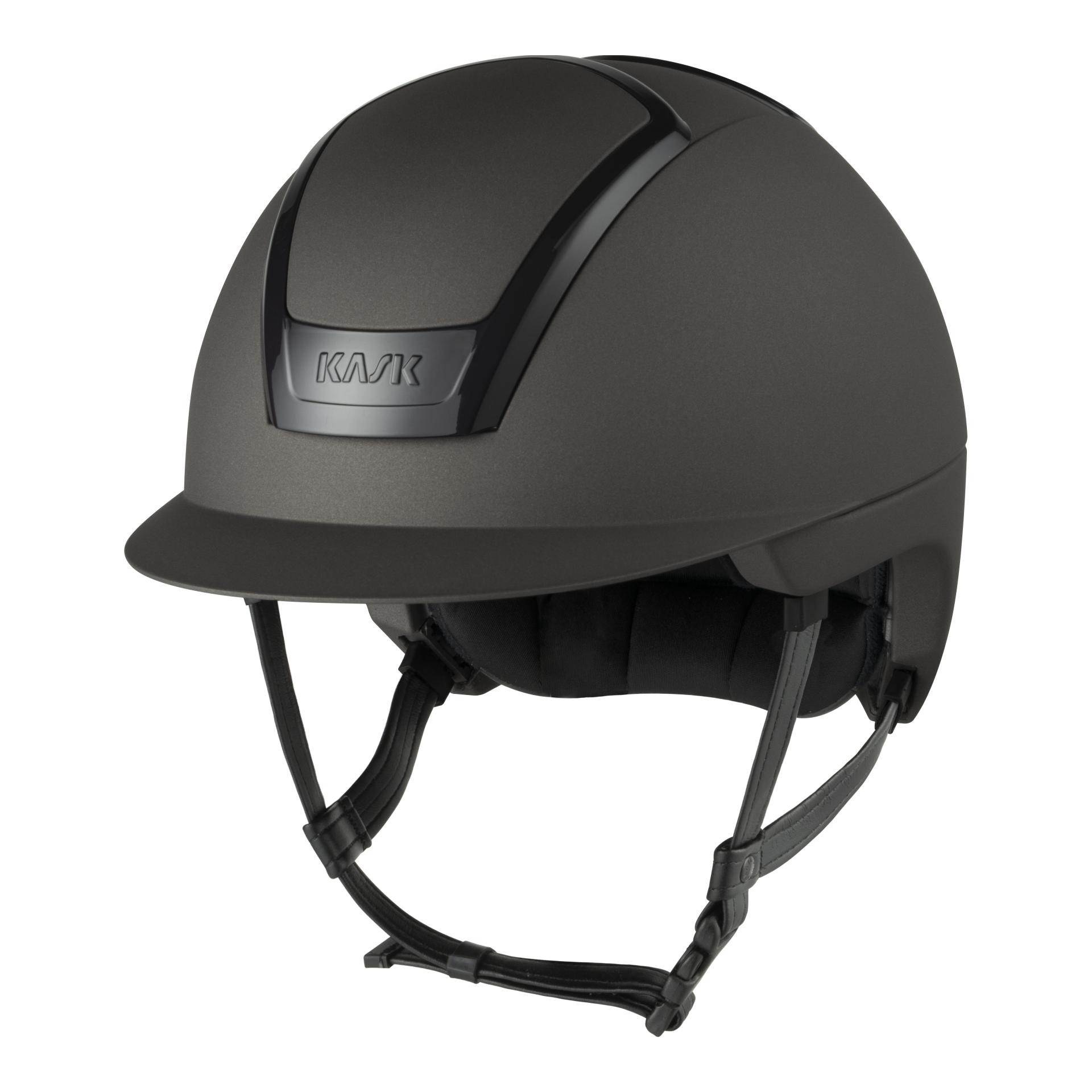 KASK Reithelm Nemesi Metal - schwarzer Kinnriemen