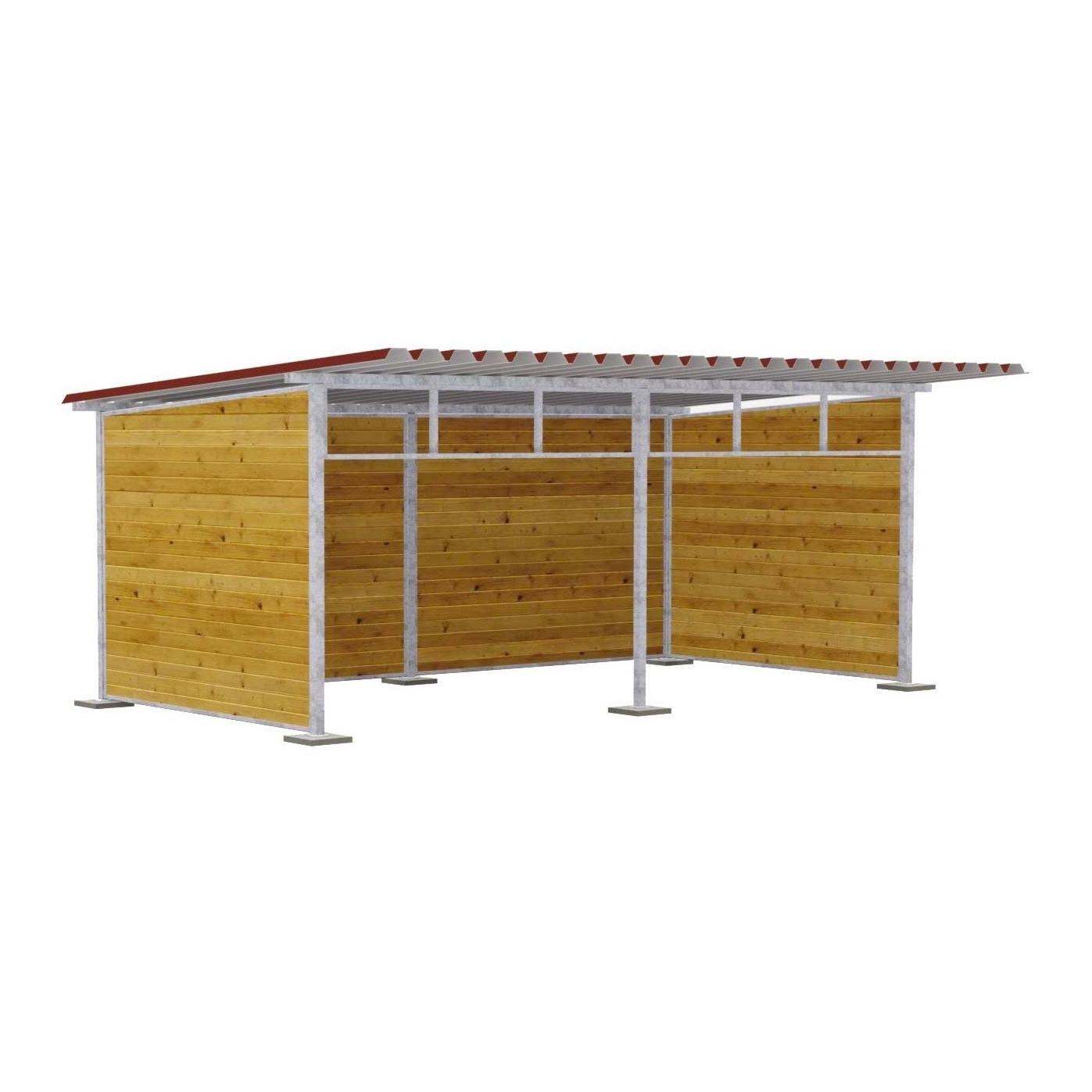 Growi Cabane de pâturage - 7,0 x 3,5 m