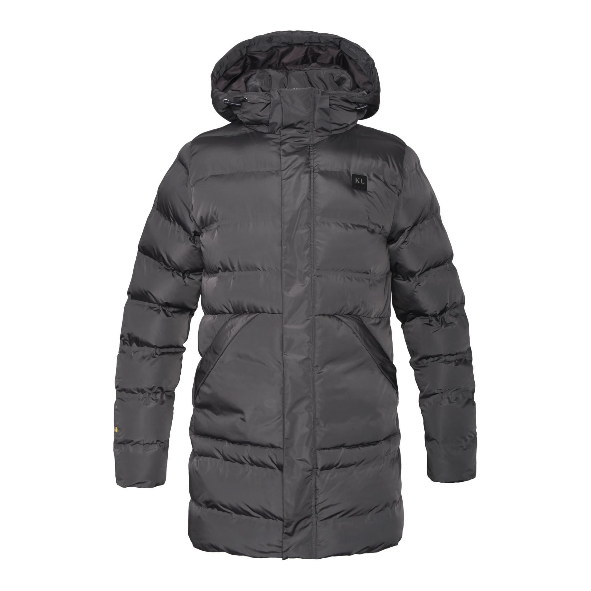 Kingsland Wintermantel Elliot Unisex Grey Forged Iron