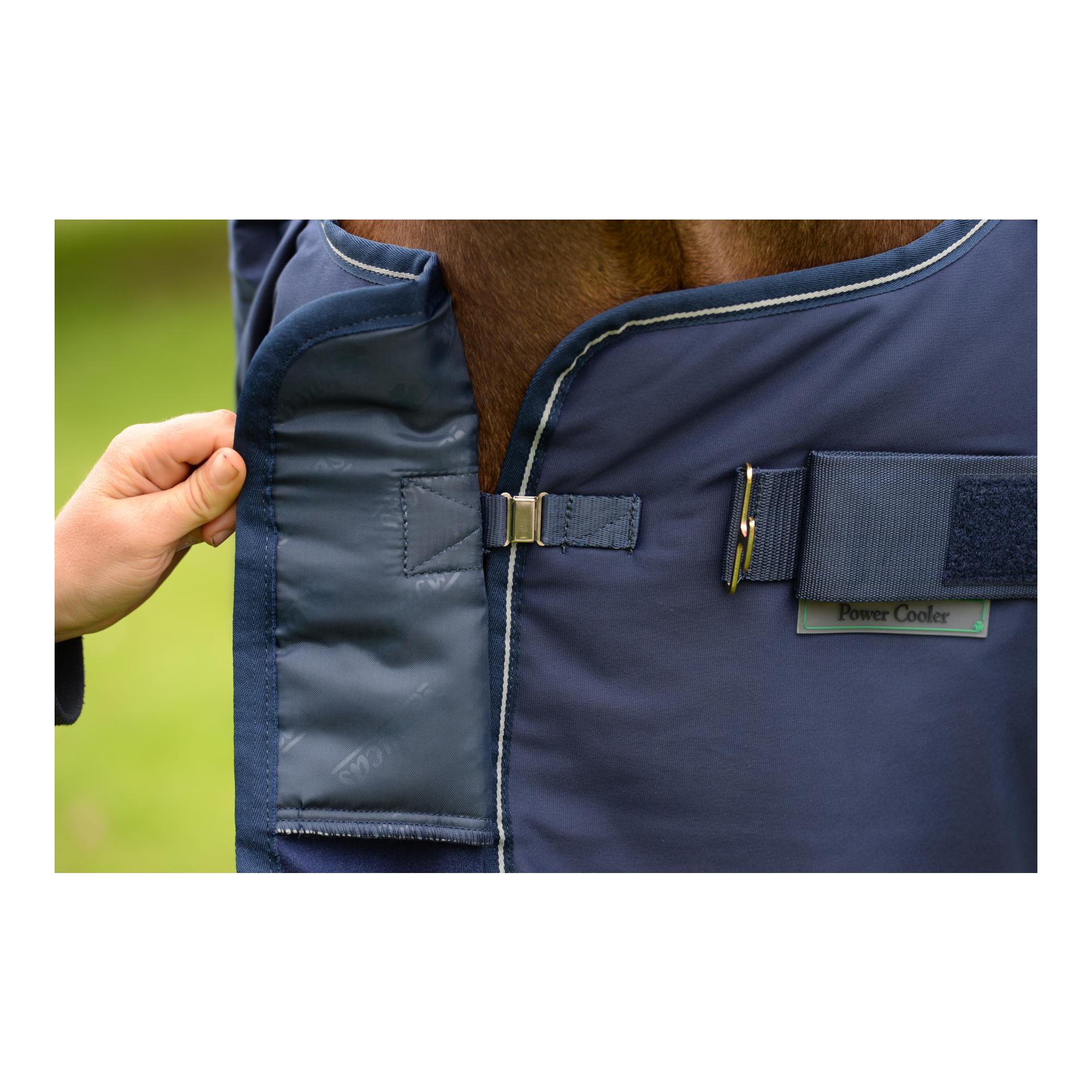 Bucas Couverture séchante Power Cooler - bleu