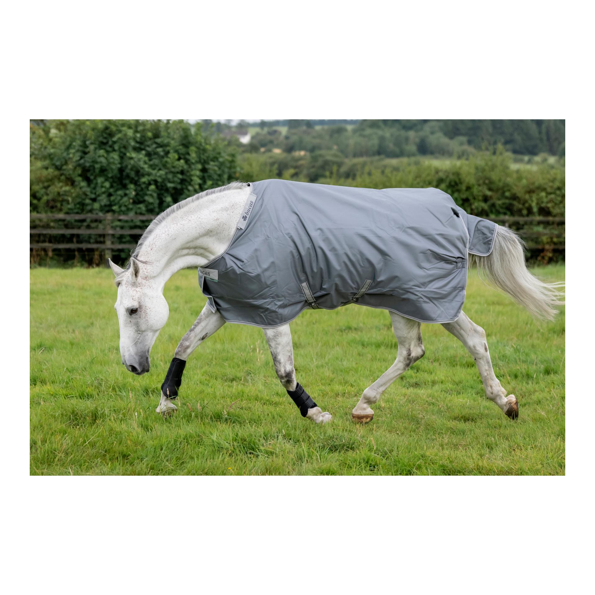 Bucas Couverture de paddock Smartex Rain - gris