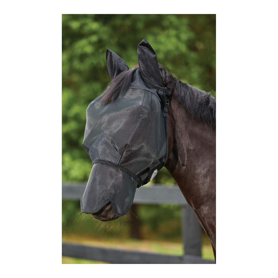 Weatherbeeta Masque avec oreilles et nez Double Dart