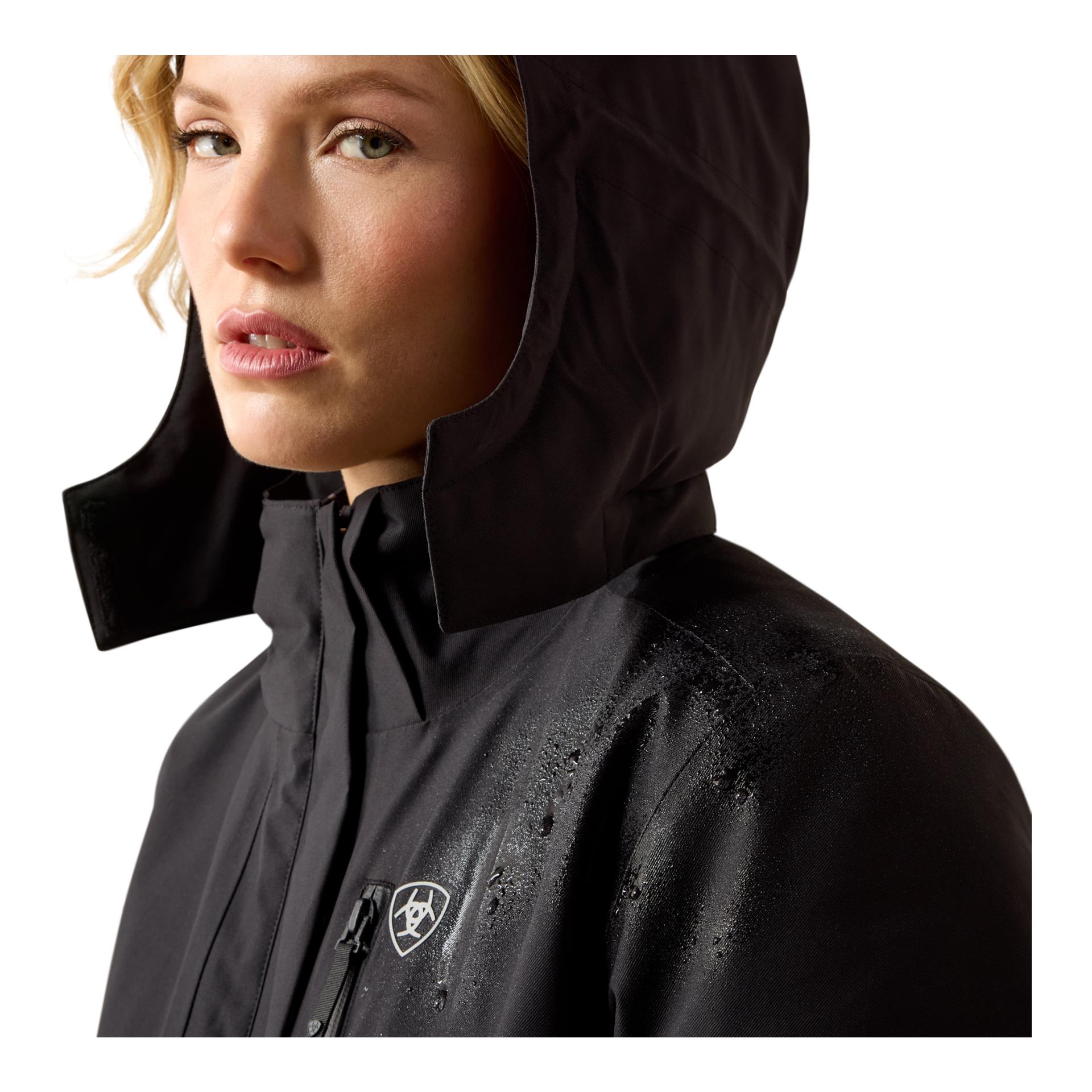 Ariat Manteau d'équitation imperméable femme Long Rider H2O