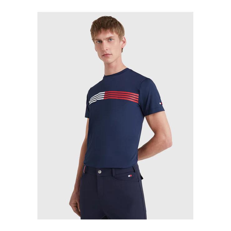 Tommy Hilfiger Equestrian T-shirt Eco Performance pour homme