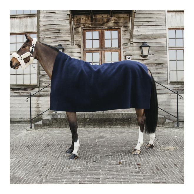 Kentucky Fleecedecke Square Heavy 140x160cm - navy