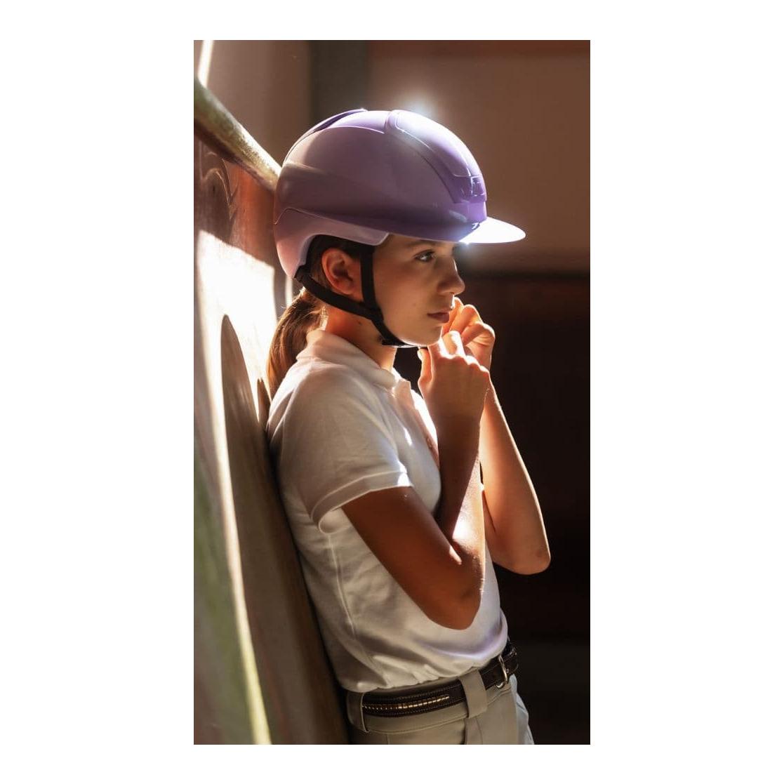 KASK Reithelm Nemesi Shine WP - schwarzer Kinnriemen