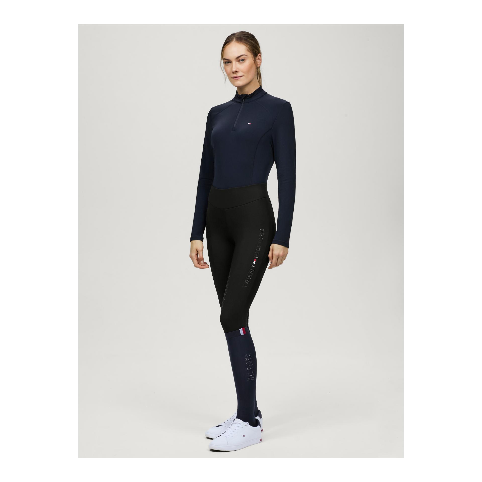 Tommy Hilfiger Equestrian Winterleggings Elmira Strass Vollgrip Damen