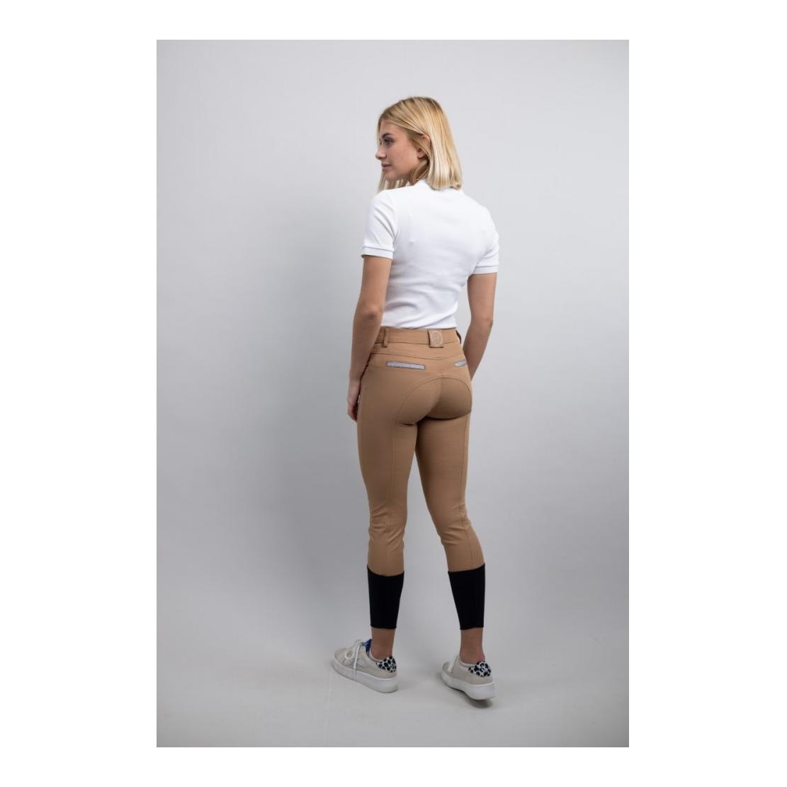 Harcour Culotte d'équitation Boogie à coupe intégrale pour femmes