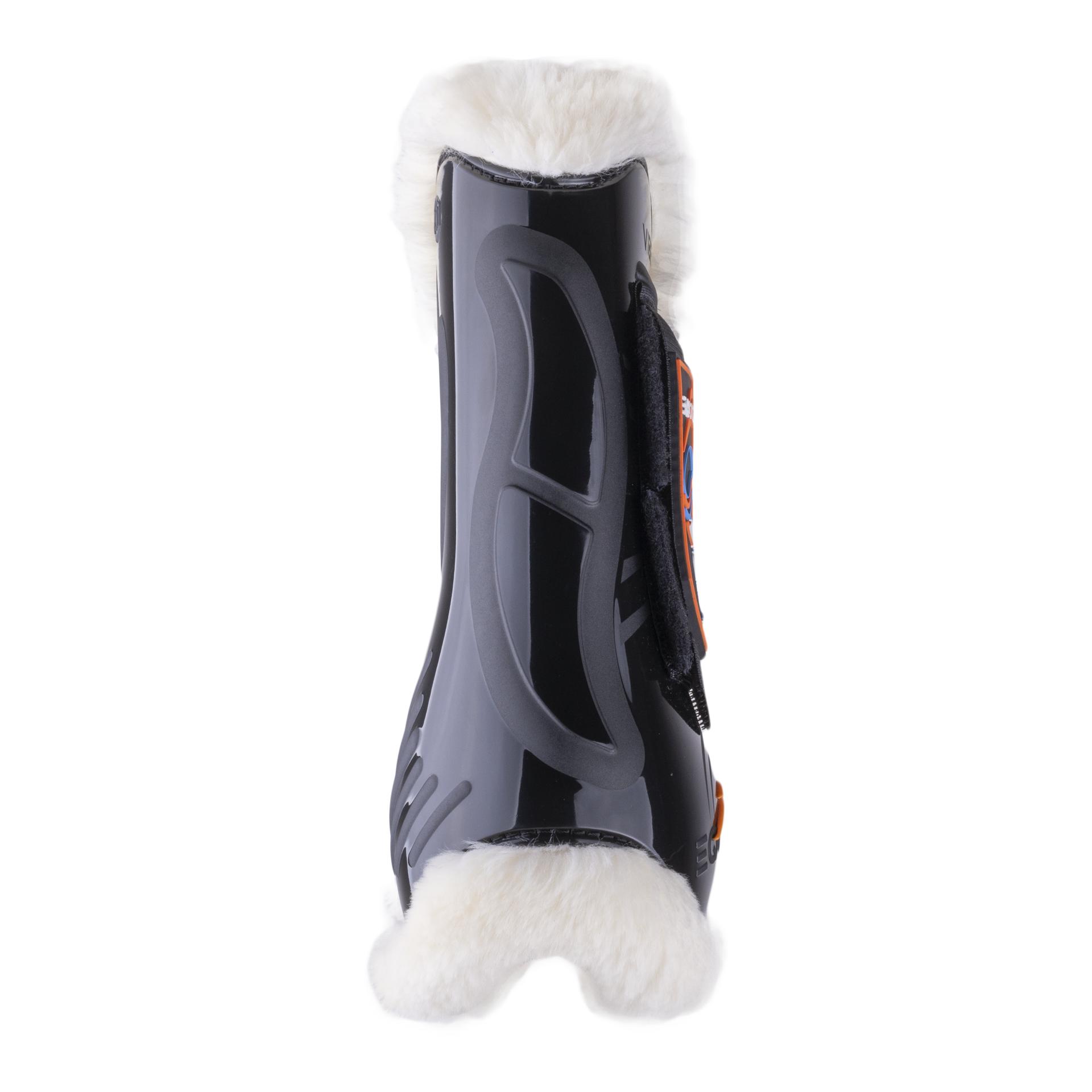 eQuick Guêtres VIBE antérieurs à velcro Fluffy (mouton)