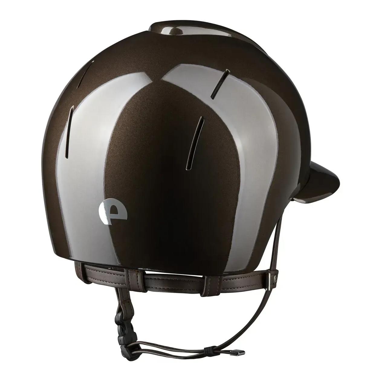 KEP Casque d'équitation Smart Nova Polo visière - brillant