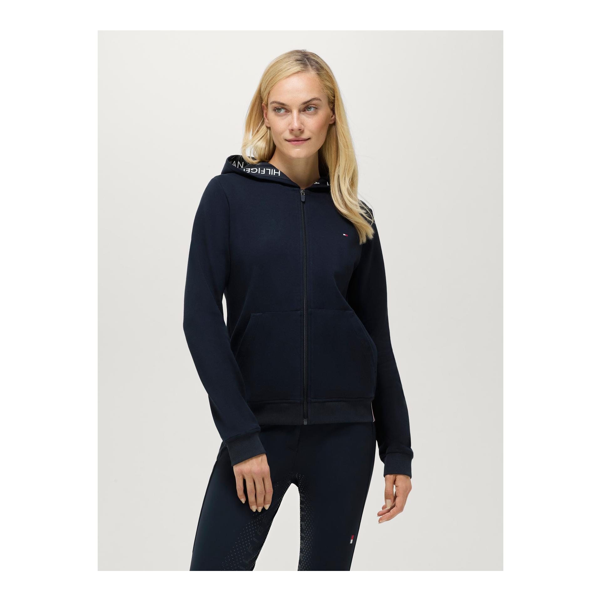 Tommy Hilfiger Equestrian Hoodie Beverly Zip Up Damen