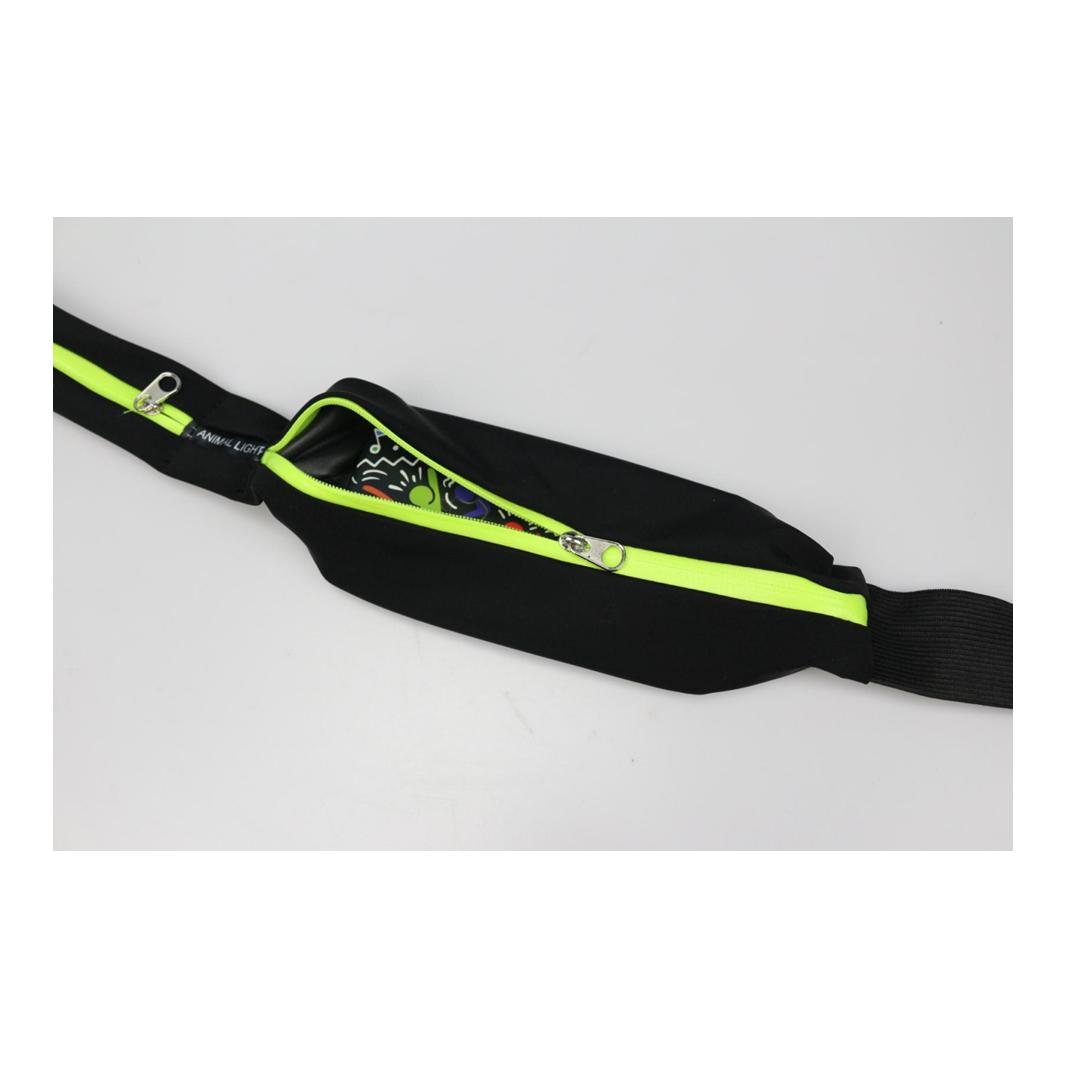 Animal Light Elastische Doppel-Bauchtasche Reflex