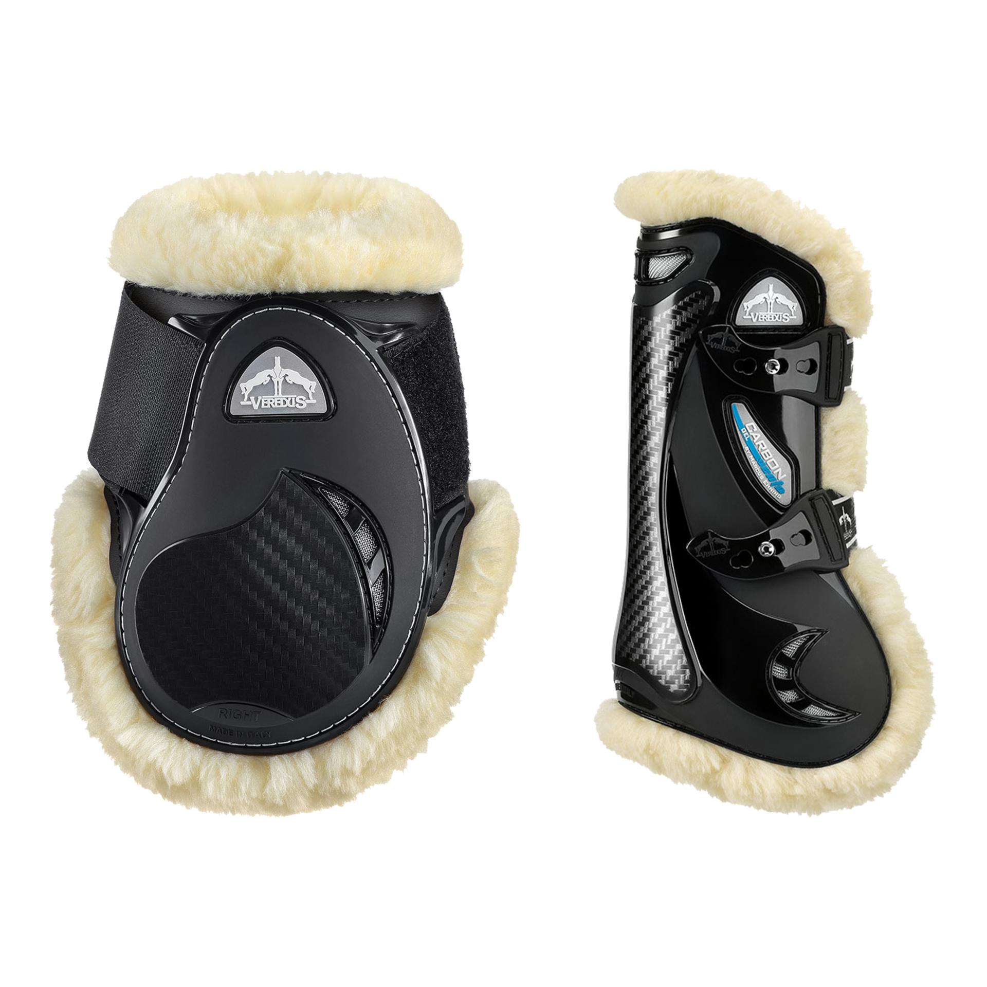 Veredus Sehnenschoner Carbon Gel Vento / Streichkappen Young Jump Vento Save the Sheep