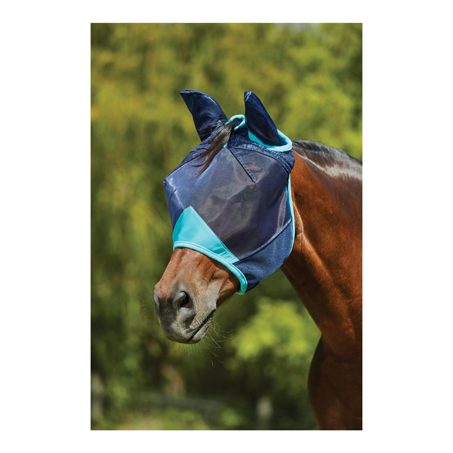 Weatherbeeta Fliegenmaske Deluxe Fine mit Ohren