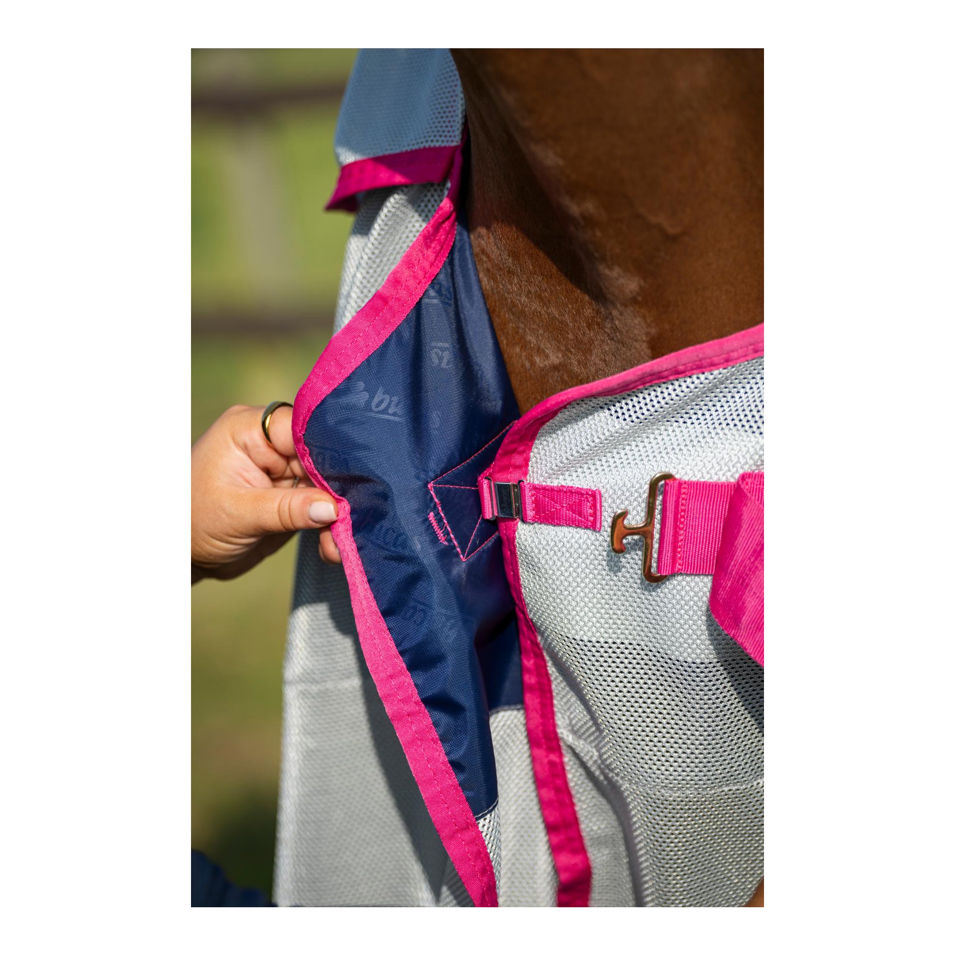 Bucas Couverture anti-mouches Buzz-Off &amp; Neck