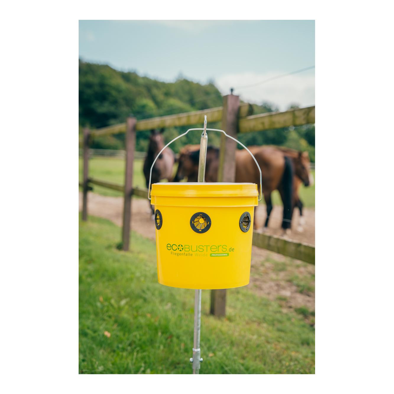 Ecobusters Piège à mouches flybucket - kit complet