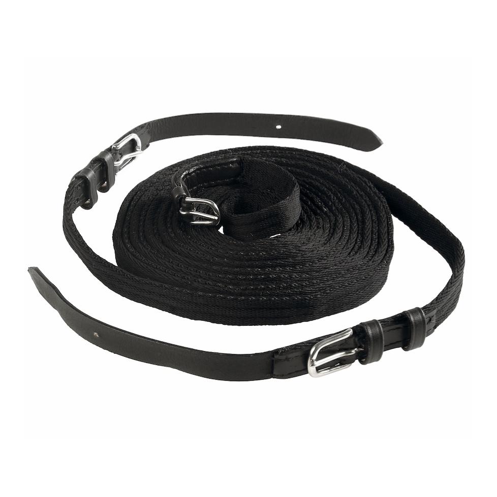 Waldhausen Einspänner-Leine Soft - schwarz