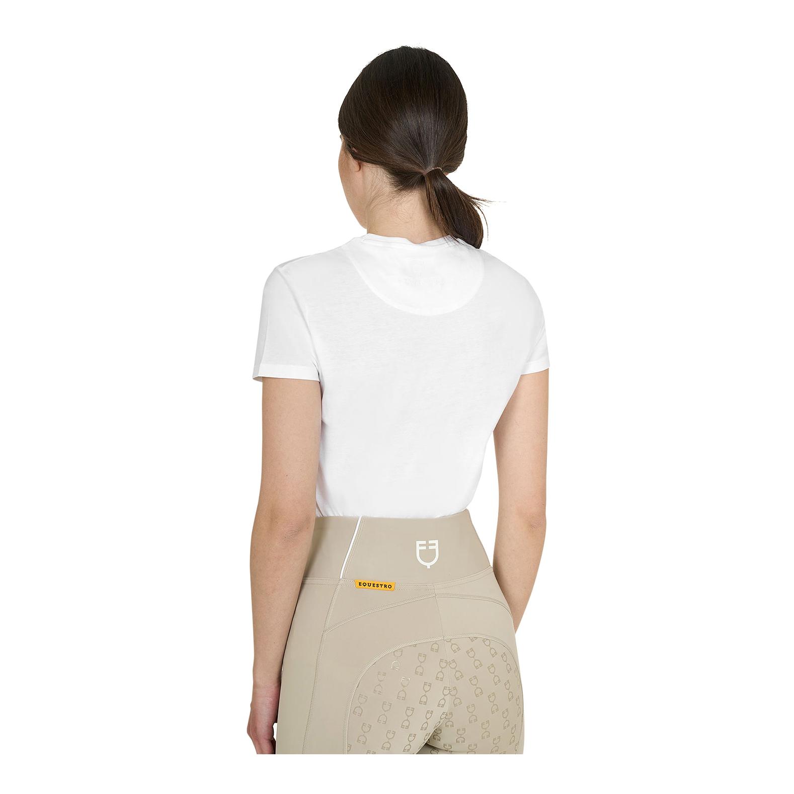 Equestro T-shirt « Horse Love » pour femme