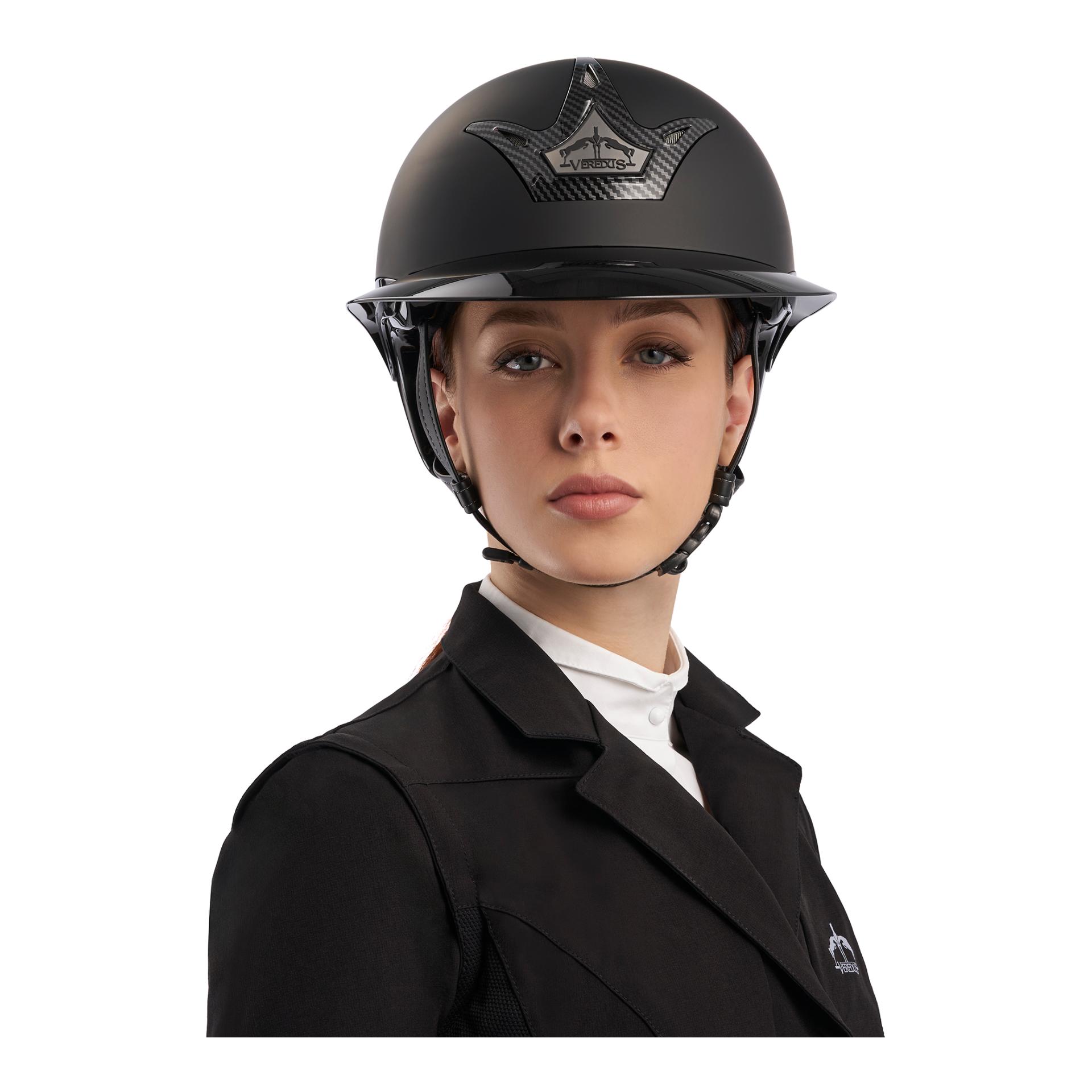 Veredus Reithelm Vita CARBON Gel Wide Visor Matt