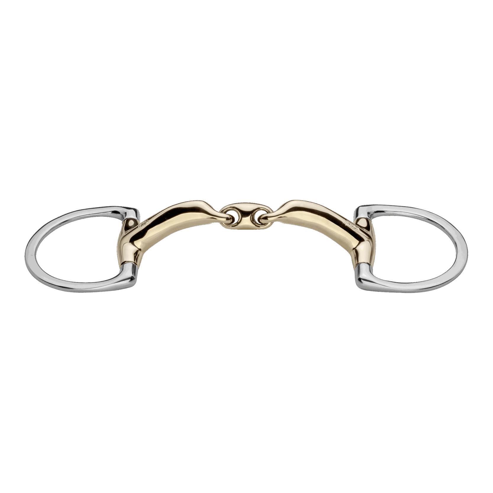 Sprenger Mors à olives novocontact avec anneaux en D 14 mm double brisure - Sensogan