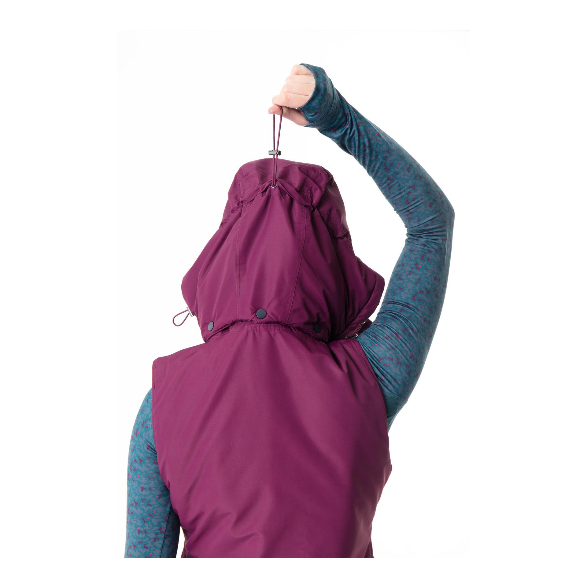 Gilet Equi Eco Technical Gilet Damen - beetroot