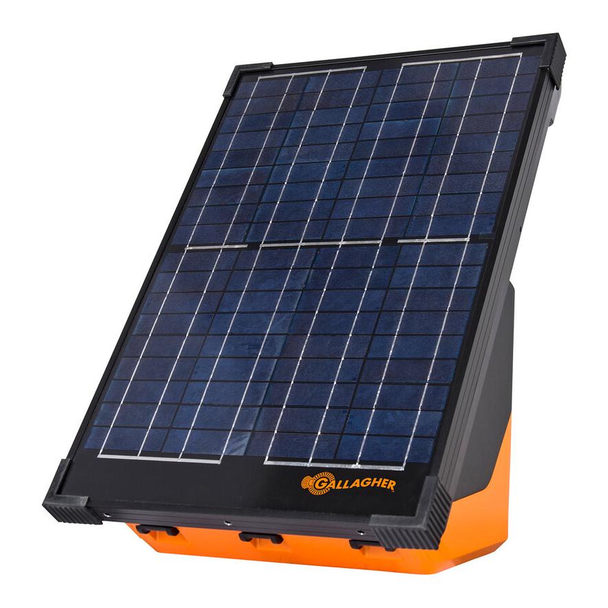 Gallagher Électrificateur solaire S200 – avec 2 batteries
