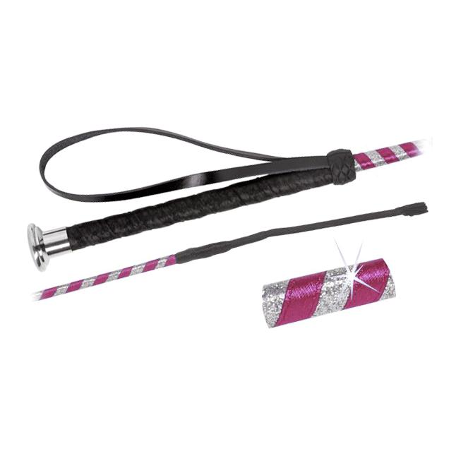 Fleck Cravache Sain- Paillettes - rose
