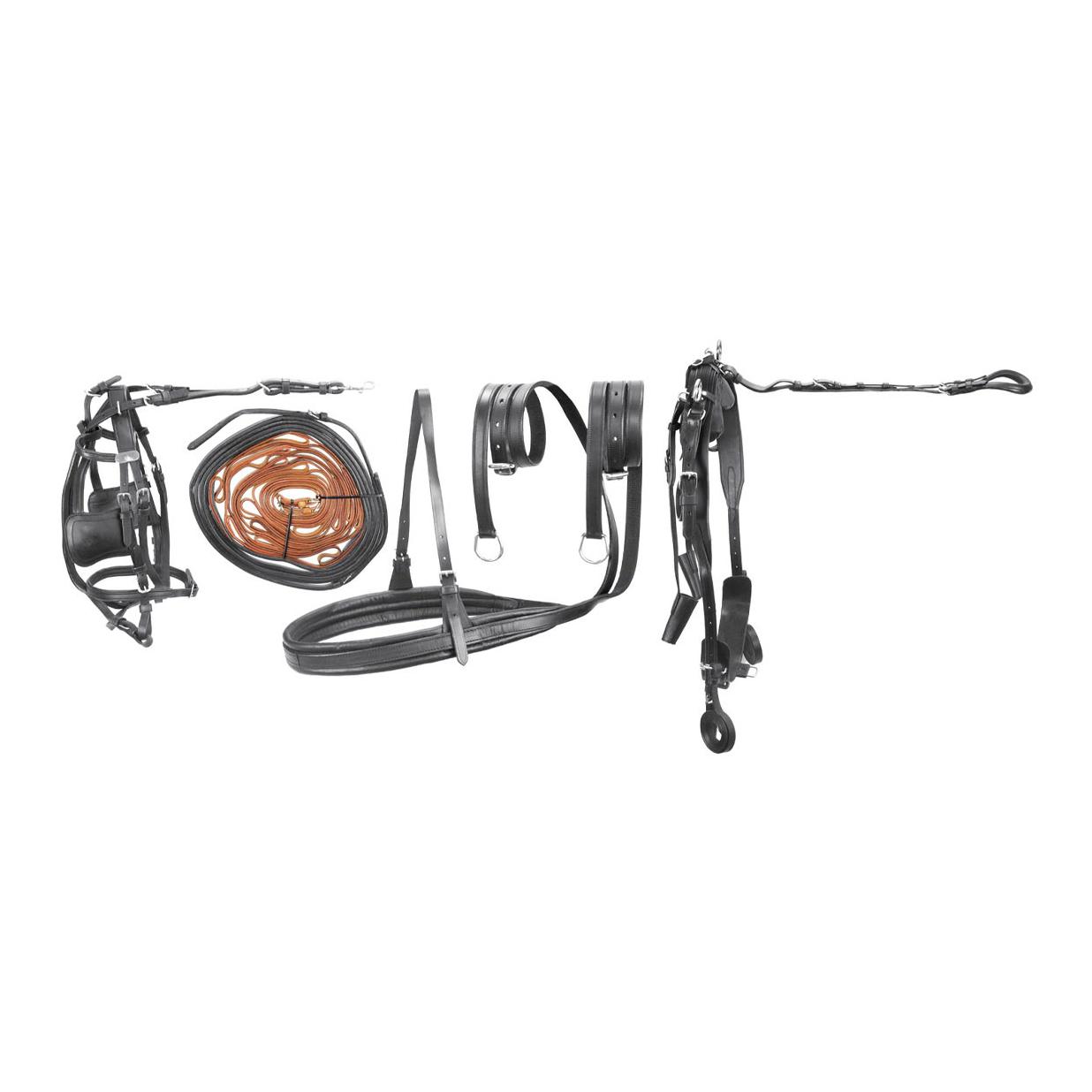 Umbria Equitazione Kutschgeschirr Set Leder Superior