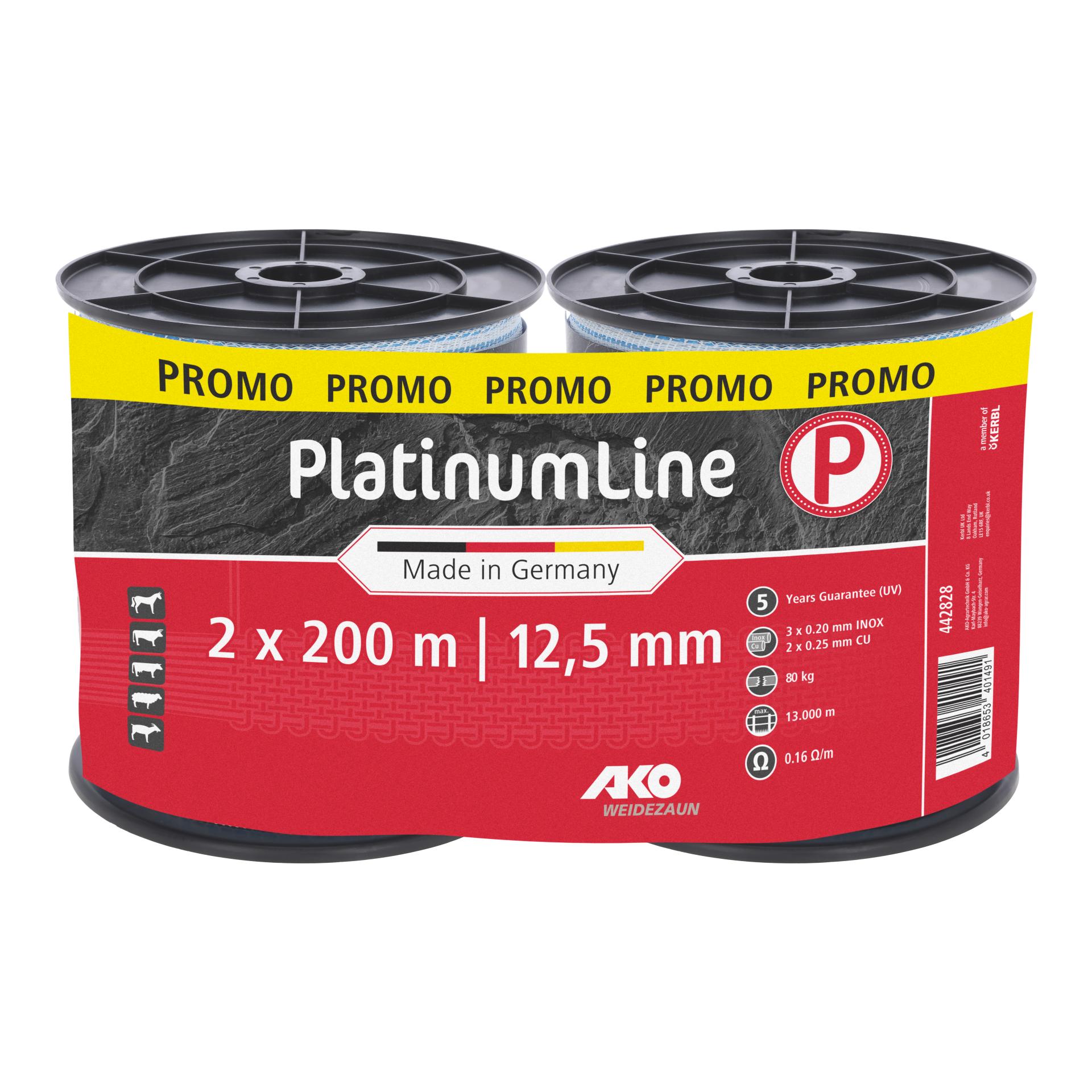 AKO Duopack - PlatinumLine Weidezaunband