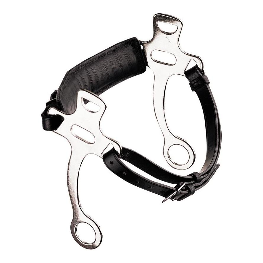 Hackamore Edelstahl - schwarz