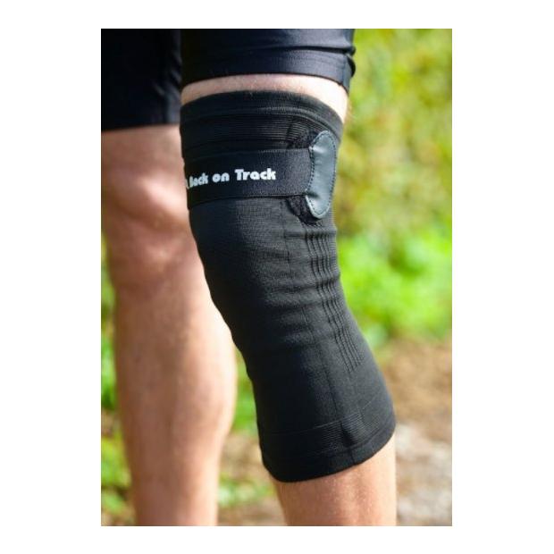 Back on Track Genouillère velcro Back on Track – noire