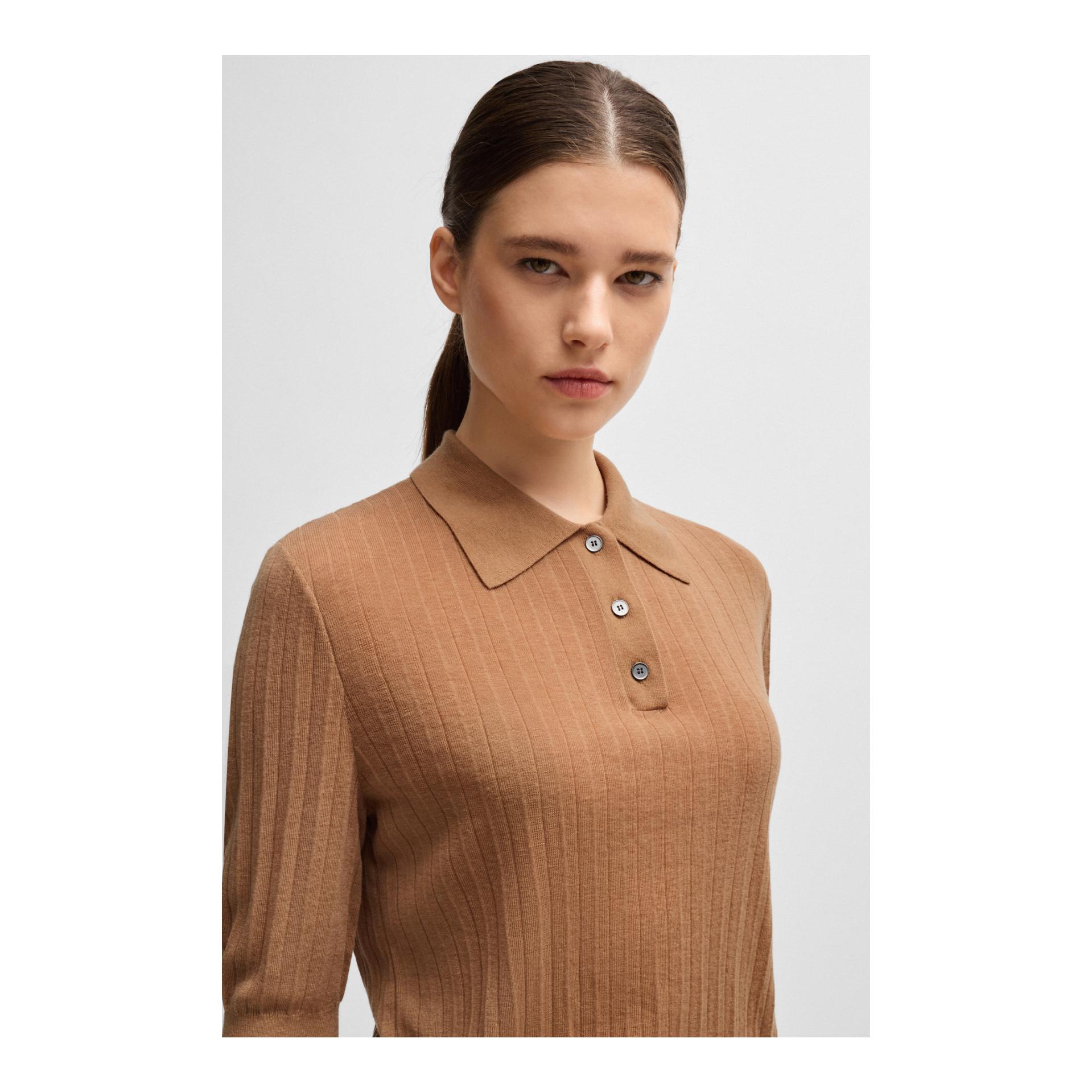 BOSS Equestrian Polo tricoté Corey Femmes