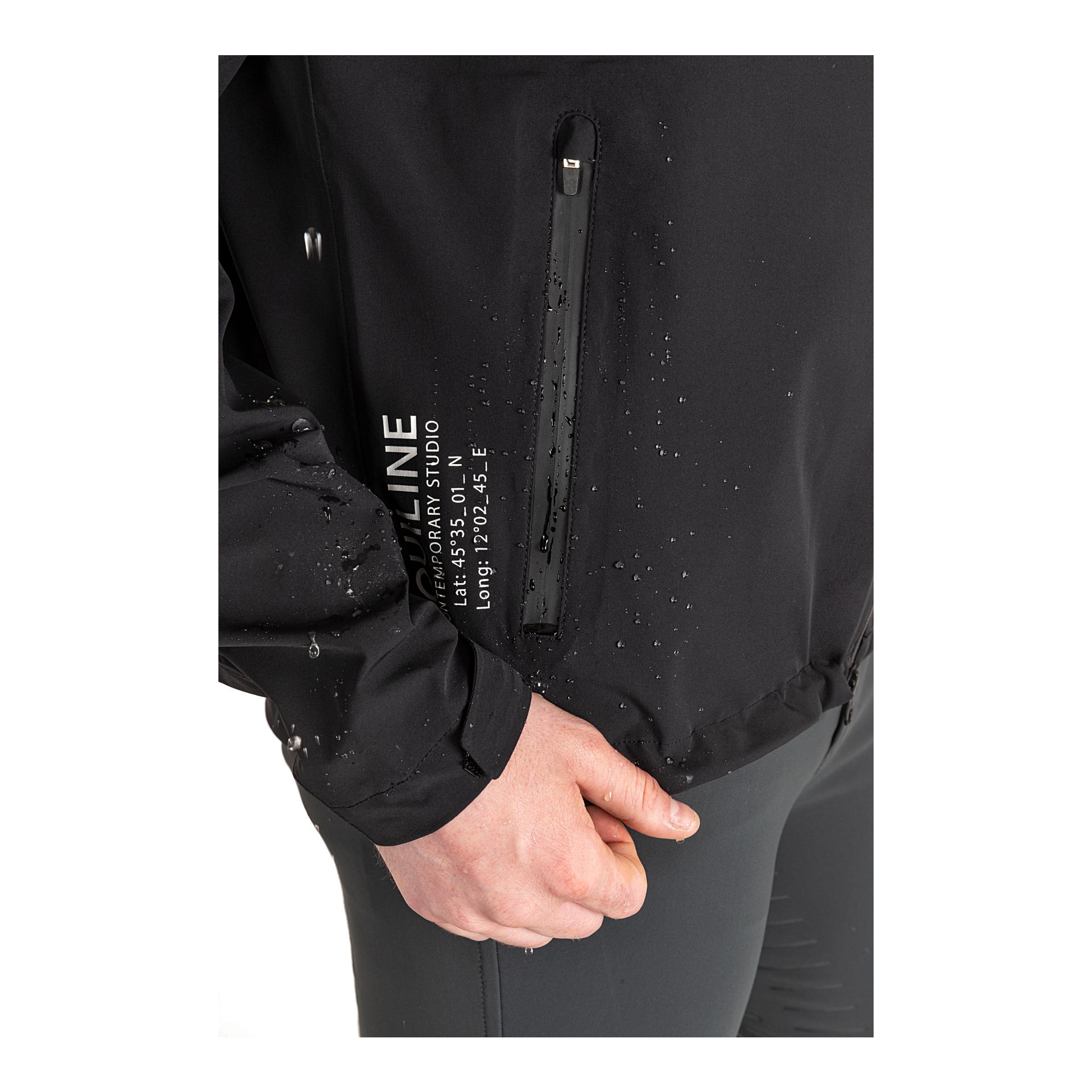 Equiline Regenjacke Colinec Herren - black