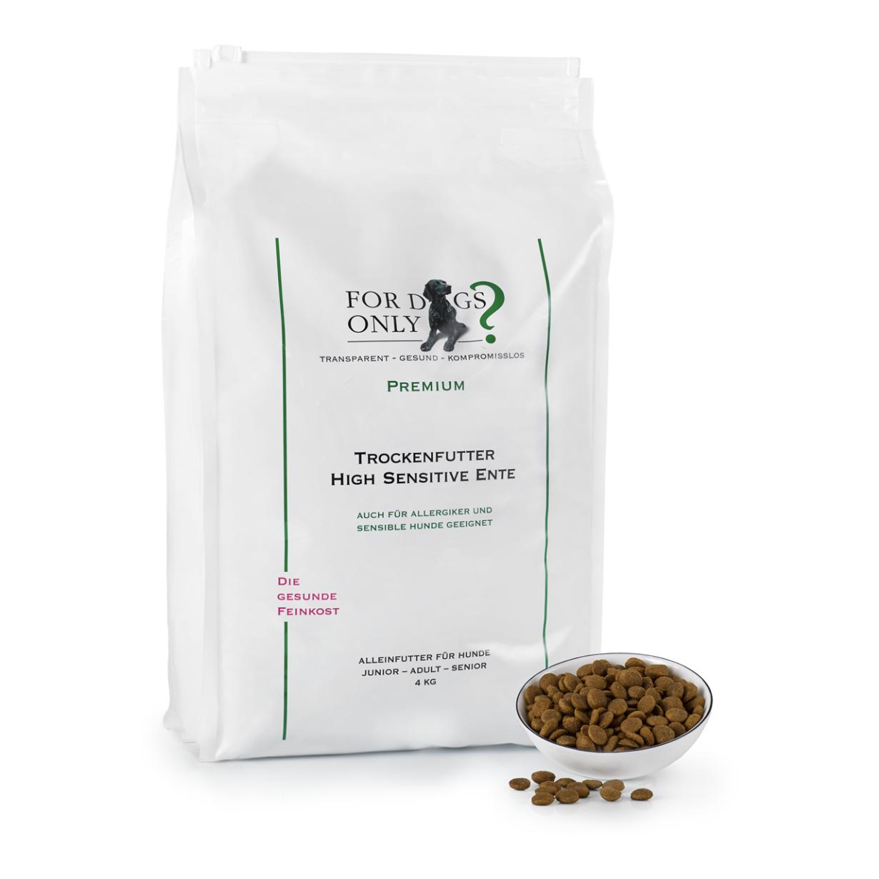 For Dogs Only? Croquettes High Sensitive Canard