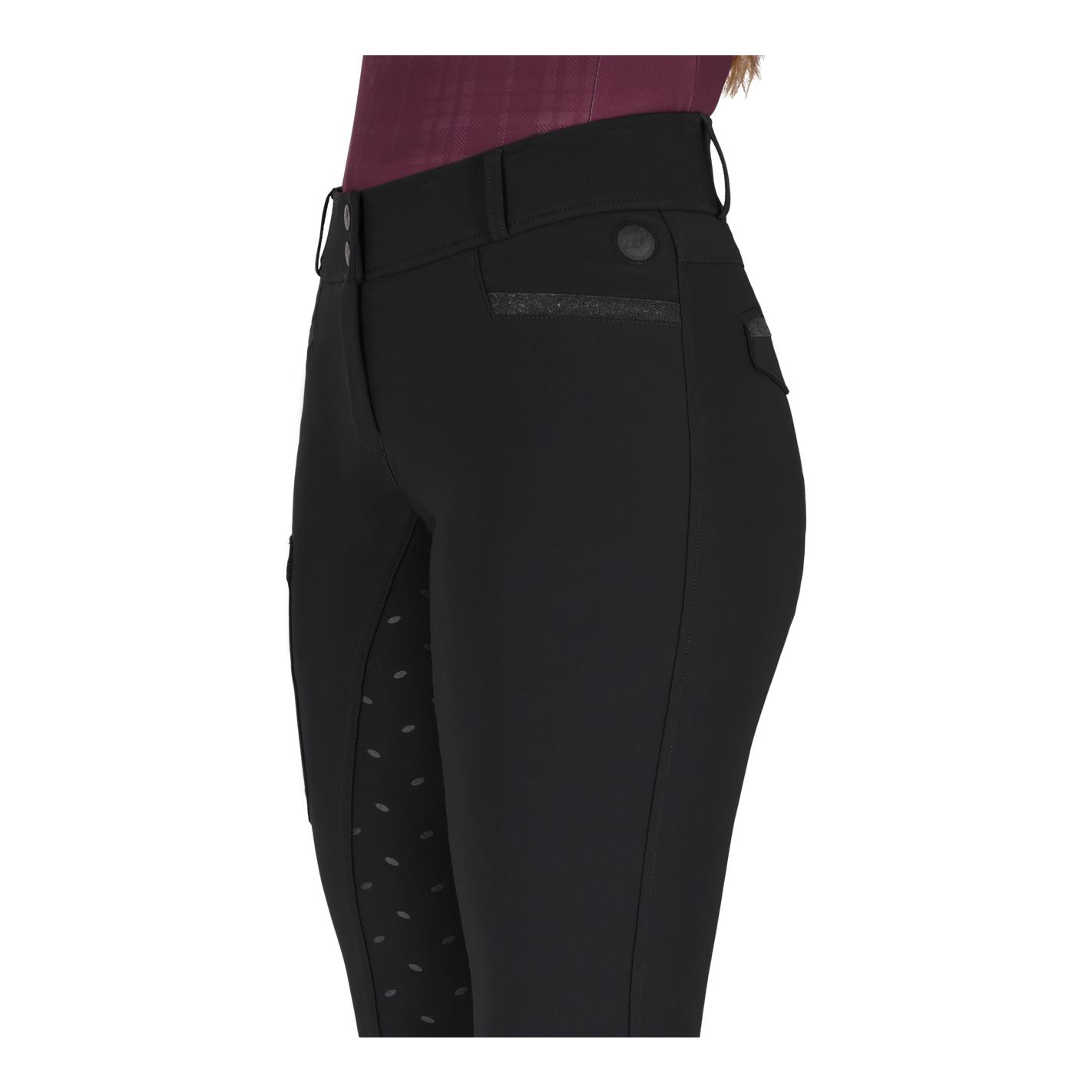 QHP Pantalon d'équitation Zahra à fond intégral