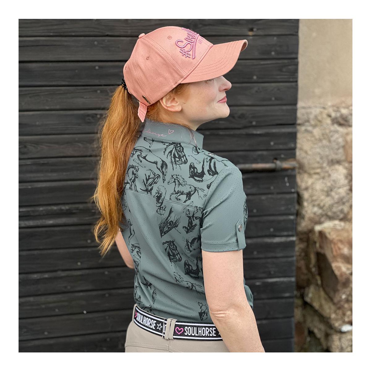 Soulhorse Funktions Poloshirt Horses
