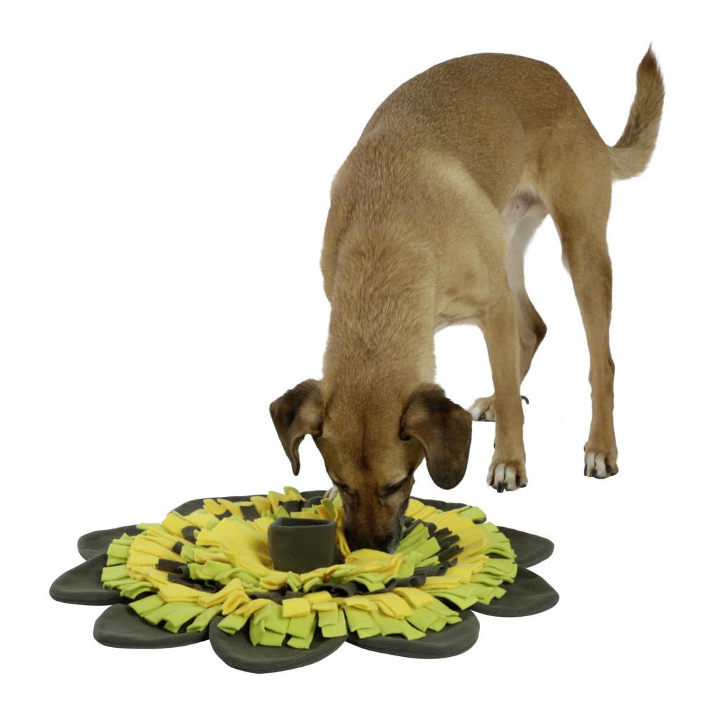 Kerbl Pet Tapis à fouiller Sunflower - jaune/vert