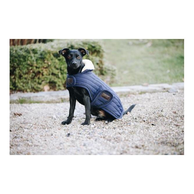 Hundemantel Dog Coat Pearls - navy