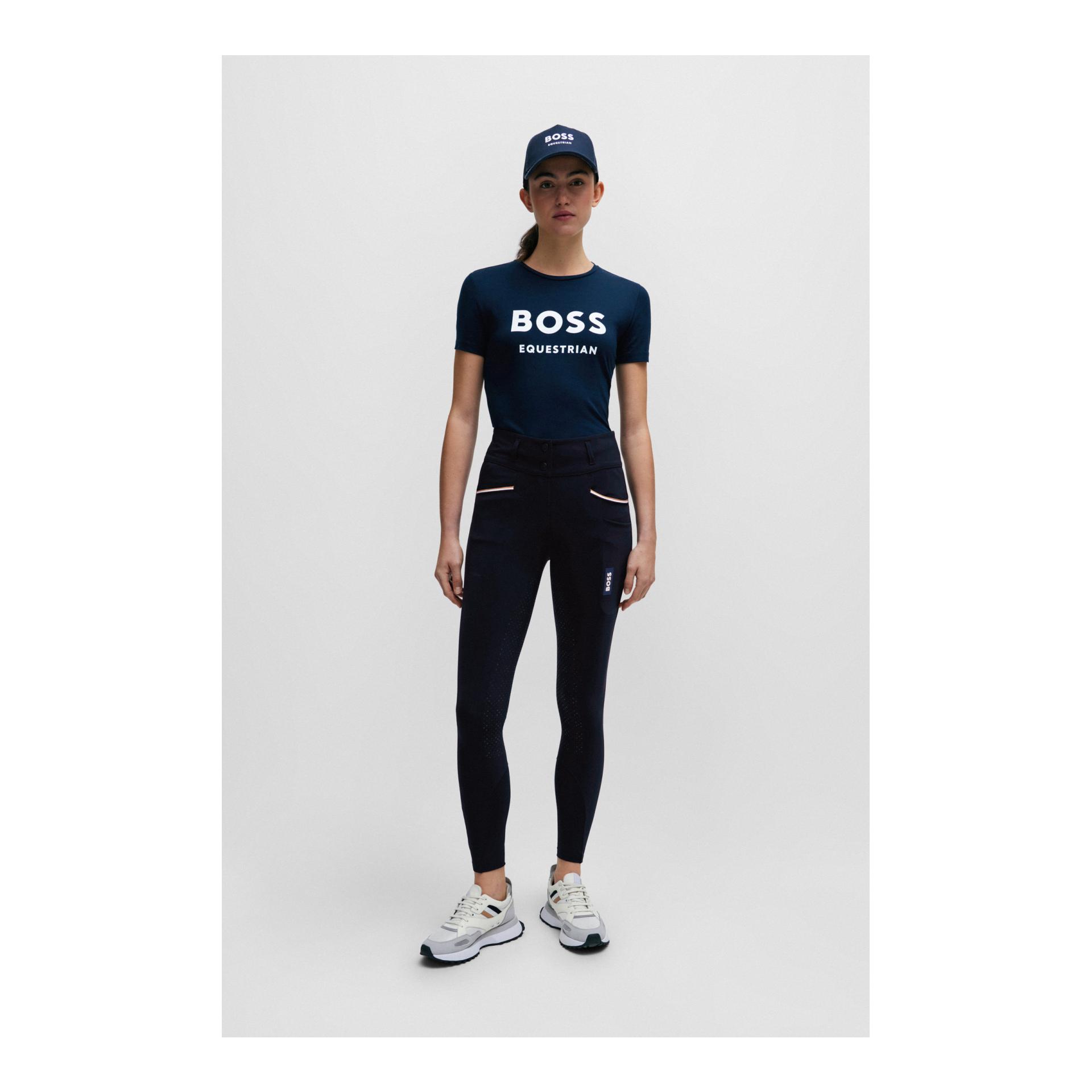 BOSS Equestrian Reithose Hailey Sommer Vollbesatz High Waist Damen