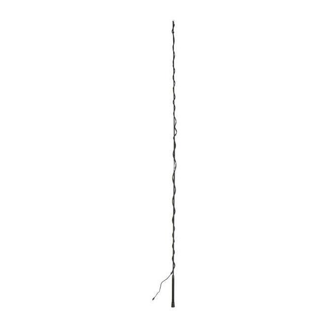Waldhausen Longierpeitsche Fiberglas Einteilig - schwarz