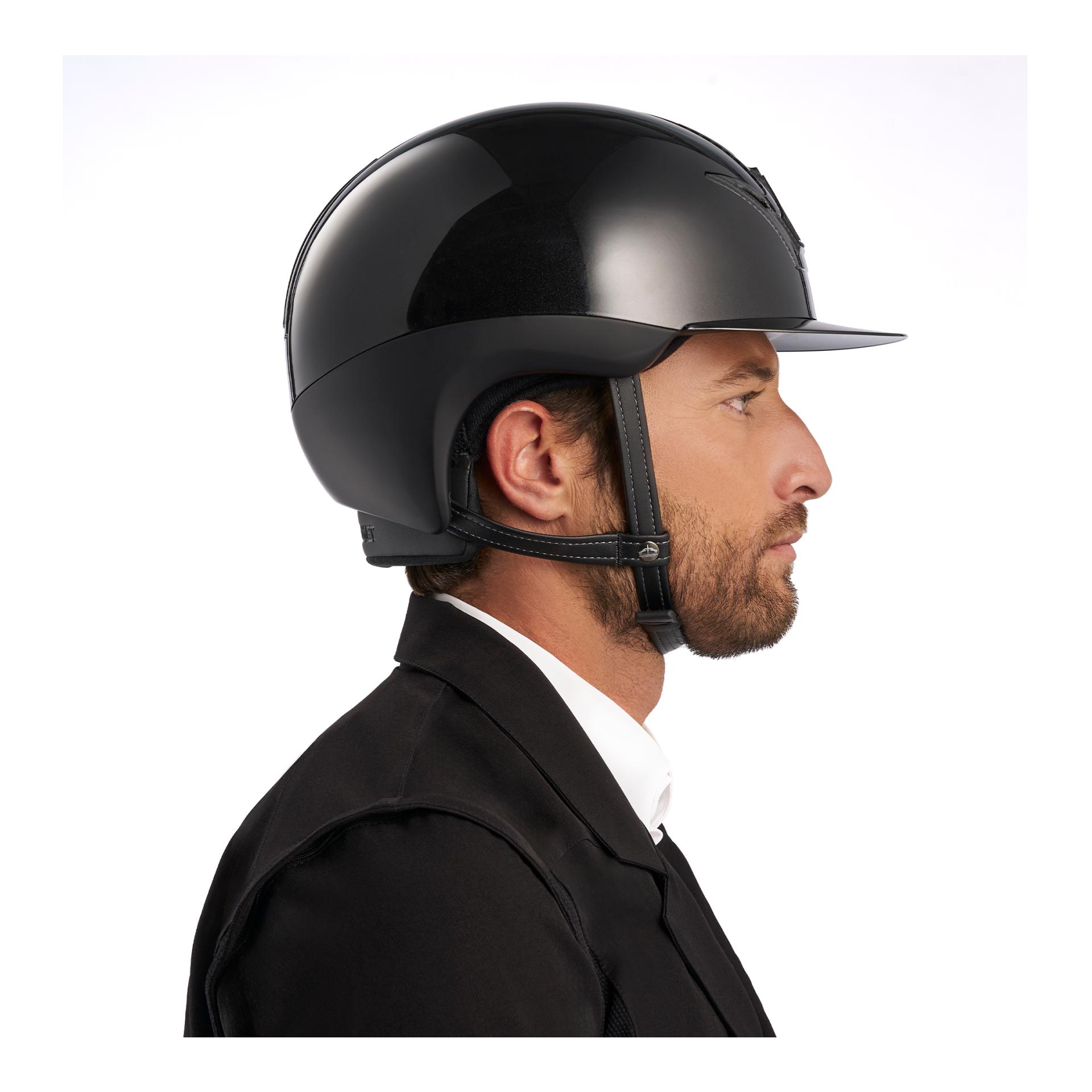 Veredus Reithelm Vita CARBON Gel Standard visor Glossy