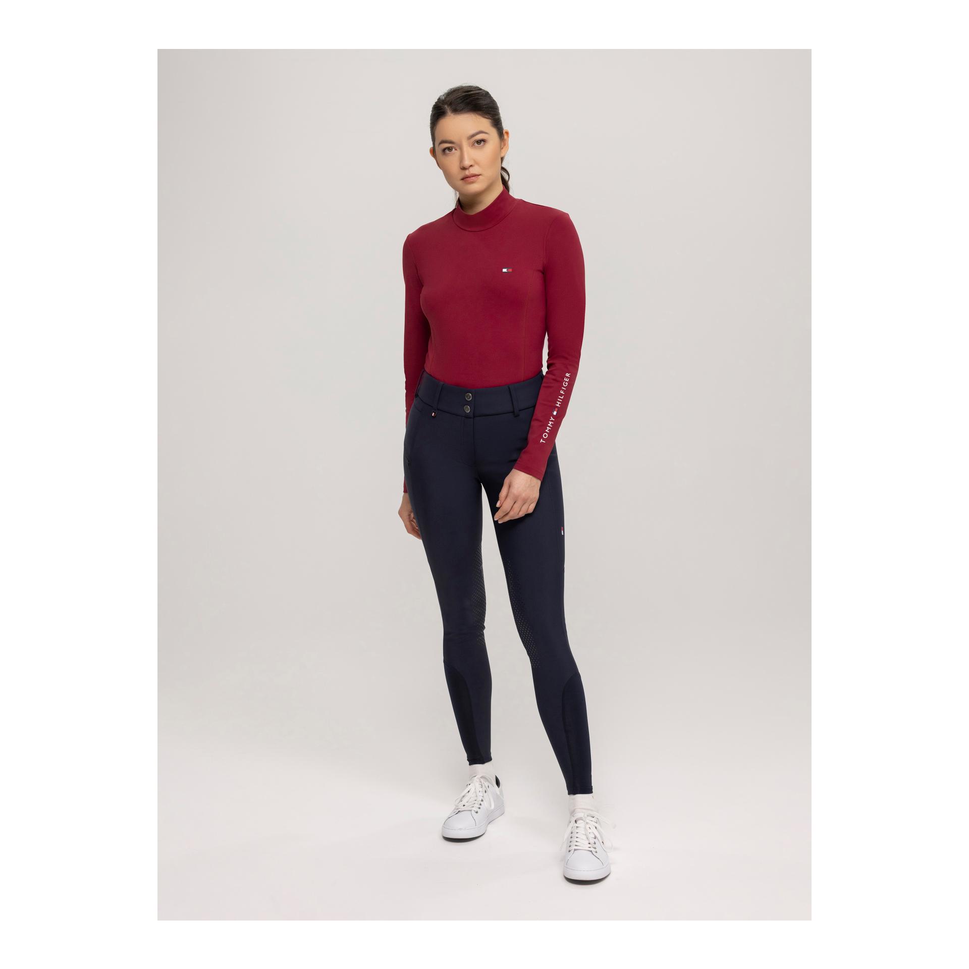 Tommy Hilfiger Equestrian Funktionsshirt Rollkragen Damen