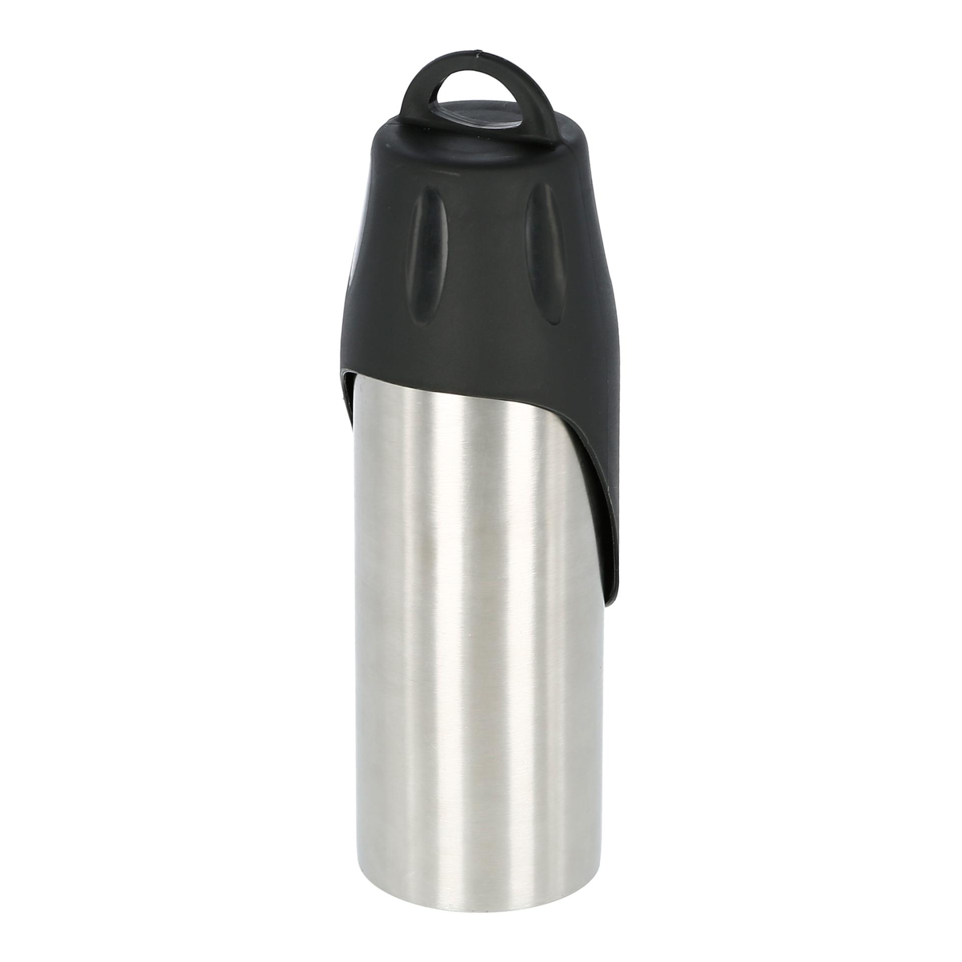 Kerbl Pet Edelstahl Reisetrinkflasche inkl. Trinknapf- 750 ml