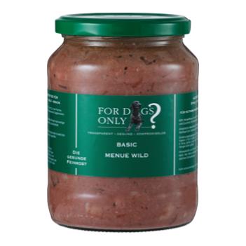 For Dogs Only? Menu de base gibier