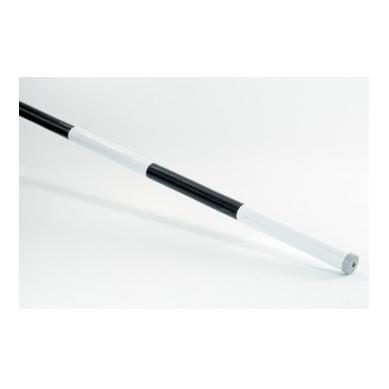 Growi Barres d’obstacles en bois - noir/blanc